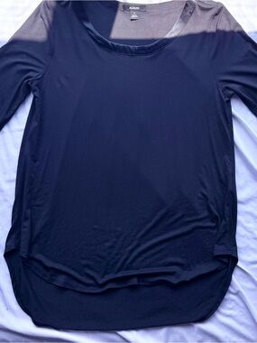 Alfani Black Scoop Neck Top NWT